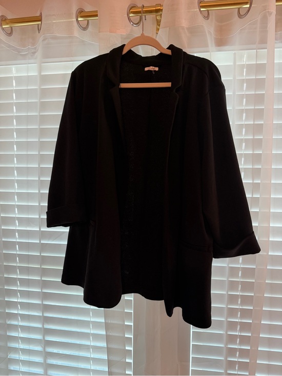 Maurices Tops - Maurices Open Front 3/4 Sleeve Blazer